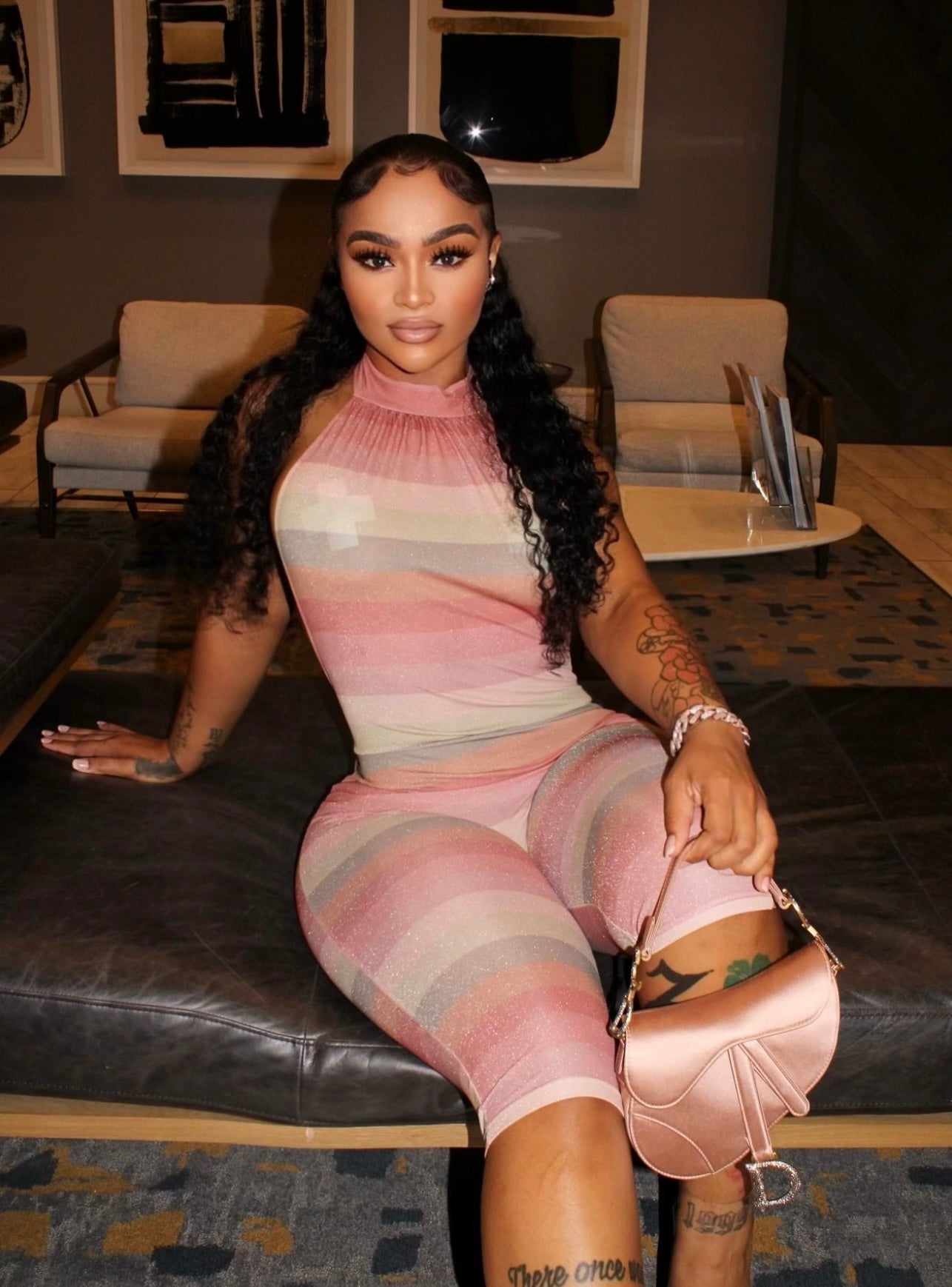 Havana Capri Open Back Jumpsuit