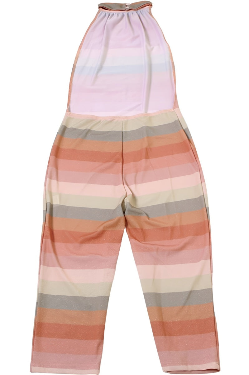 Havana Capri Open Back Jumpsuit