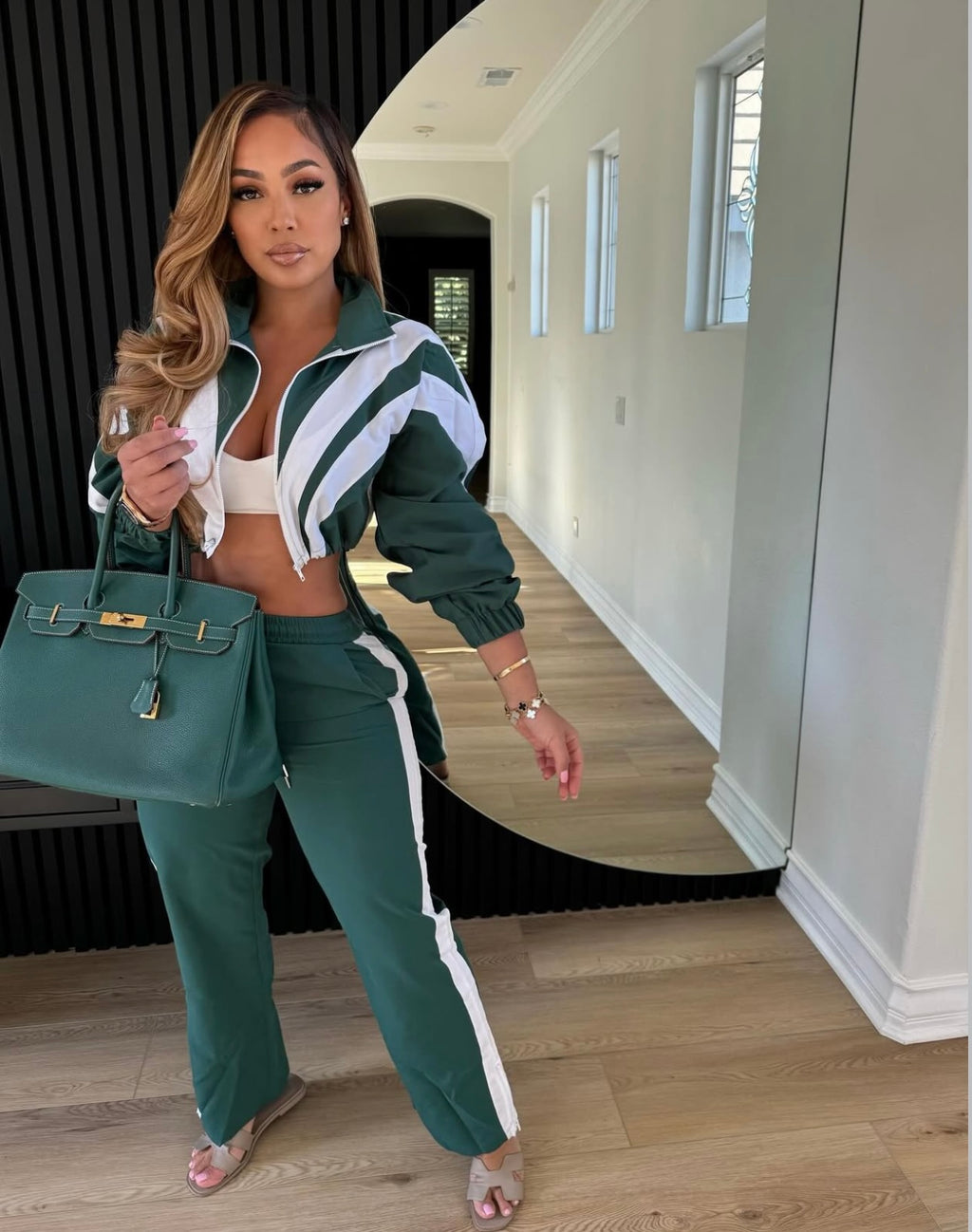 Windbreaker Pants Set
