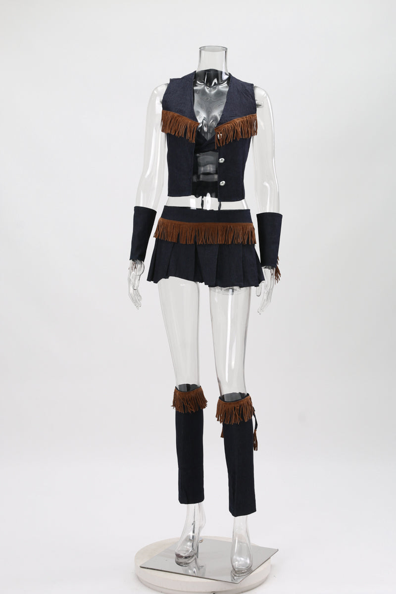 Texas Cowgirl Costume Set