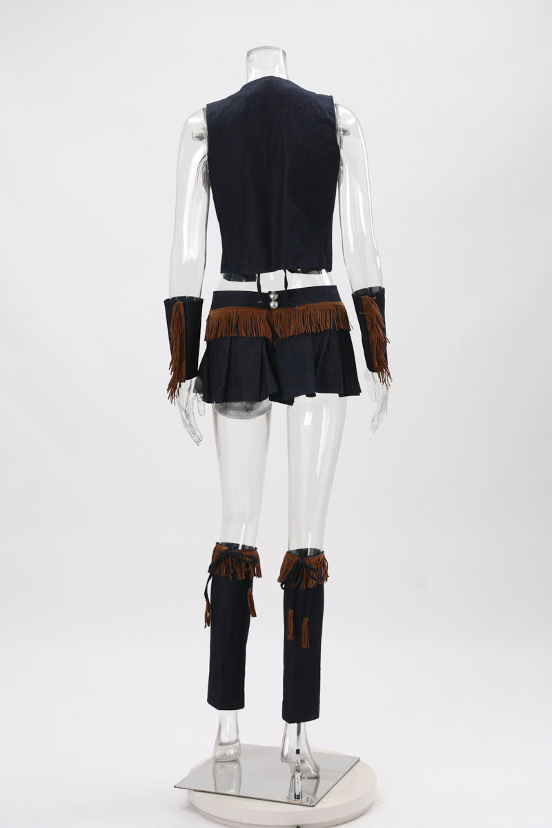 Texas Cowgirl Costume Set