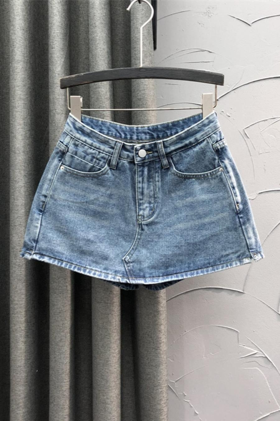 Mini Denim Skirt