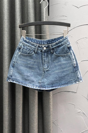Mini Denim Skirt