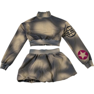 Bomber Skirt Set