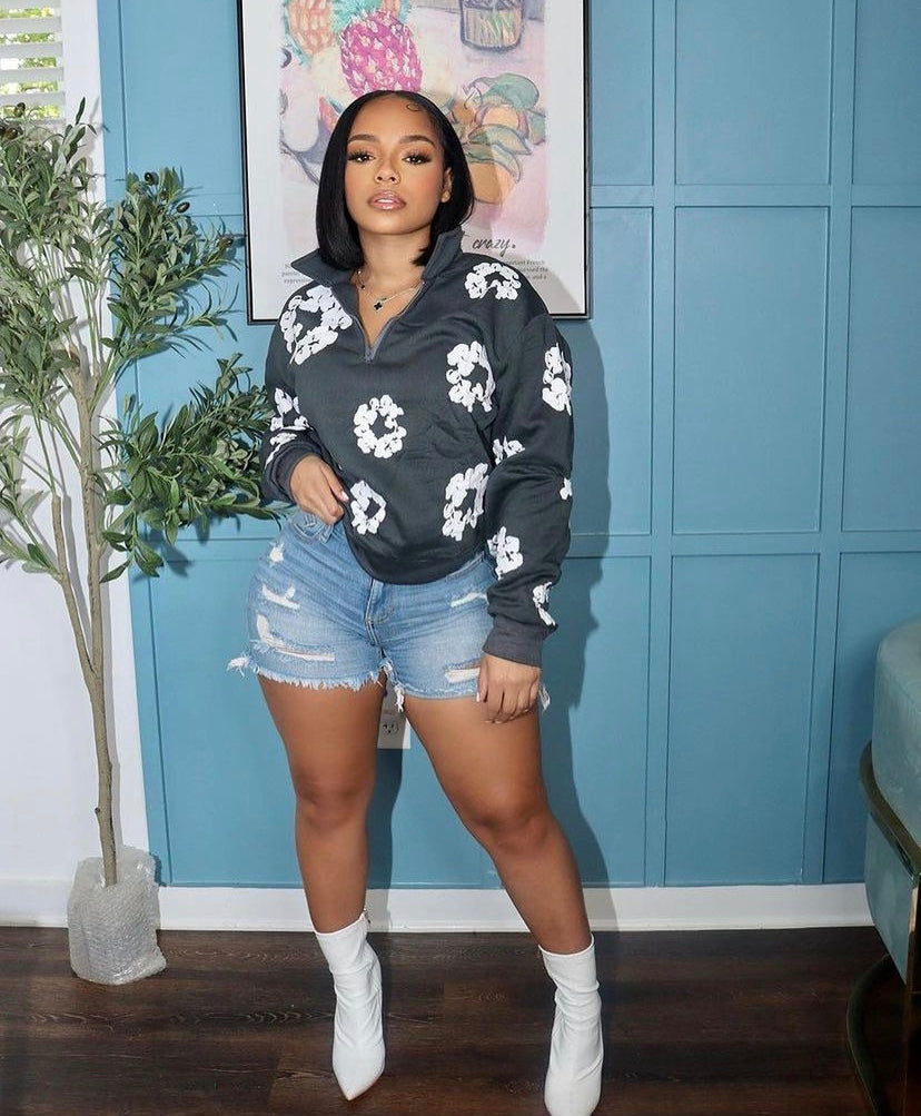 Flower Sweatshirt