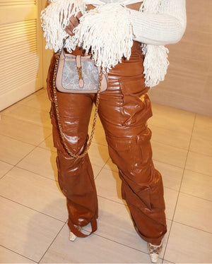 Construction Leather Cargos